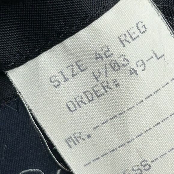 Brooks Brothers Sport Coat Mens 42R Solid Black Camel Hair Blazer Two Button - Picture 9 of 9